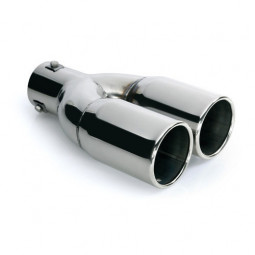 Dubbelt Ändrör Rostfritt Stål 36-54mm (Universal)