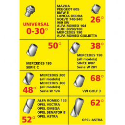 Motordriven Bilantenn 12V Helautomatisk (Universal)