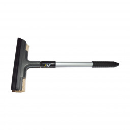 Fönsterskrapa med teleskopskaft och svamp