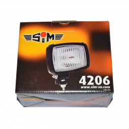 SIM 4206 Arbetsljus H3 Halogen (2-pack)