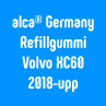 2x Refillgummisats Volvo XC60 2018-upp Torkarblad Fram (alca Germany)