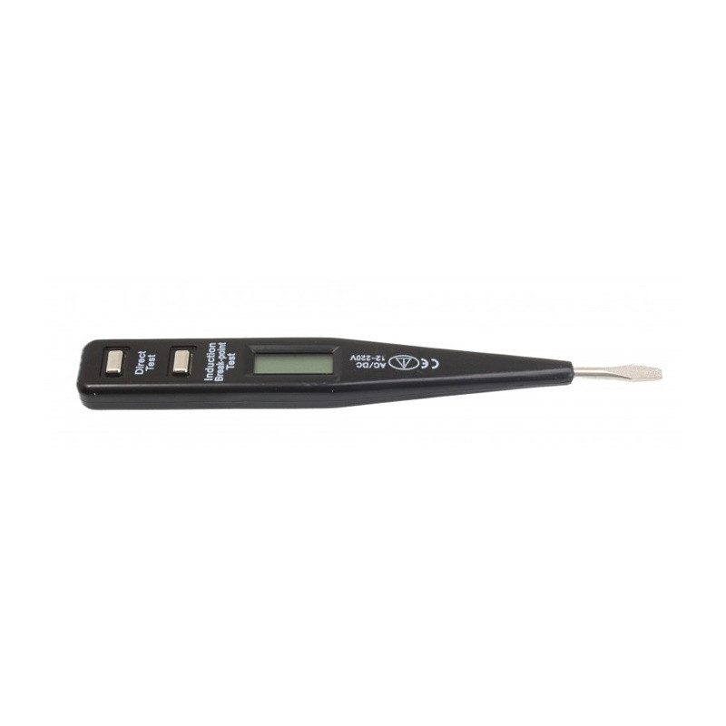 Digital spänningsprovare med LCD-display (12-250 Volt)