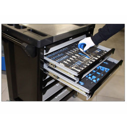 VISTA Verktygsvagn 7 lådor inkl. 250 st verktyg