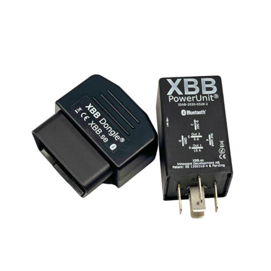 Trådlöst Relä Extraljus - XBB Dongle & PowerUnit (perfekt för CANBUS)