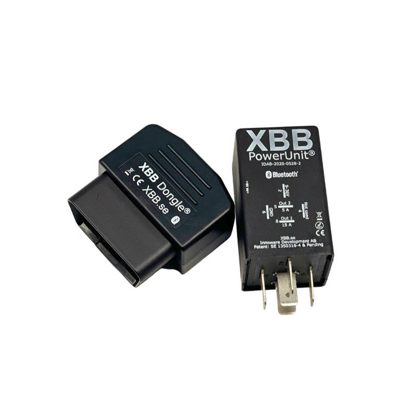 Trådlöst Relä Extraljus - XBB Dongle & PowerUnit (perfekt för CANBUS)