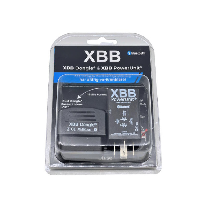 Trådlöst Relä Extraljus - XBB Dongle & PowerUnit (perfekt för CANBUS)