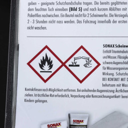 SONAX Kit för renovering av strålkastare (28-delar)