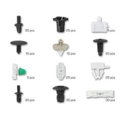 Clips Sortiment till VW (255-delar)