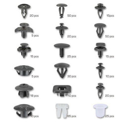 Clips Sortiment till Nissan (408-delar)