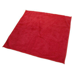 5-pack Dörrglans mikrofiberdukar i röd färg (40 x 40 cm)