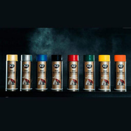 K2 Bromsoksfärg SVART 400 ml Sprayburk (Deep Black)