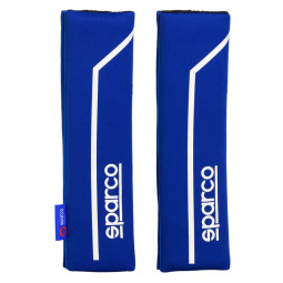 Bälteskuddar från Sparco - Blå / vit färg (SPC1200)