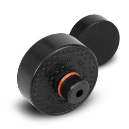 Domkraft Jack Pad / Lyftpuck till Tesla, 25mm, platt undertill (Heyner)