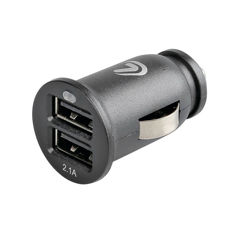 USB-laddare, 2x USB-port, 2100 mA, 12/24V (LAMPA PLUG IN UPDATE)