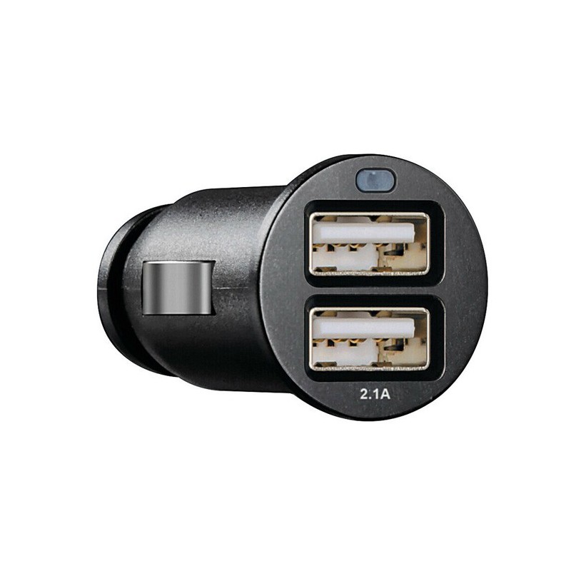 USB-laddare, 2x USB-port, 2100 mA, 12/24V (LAMPA PLUG IN UPDATE)
