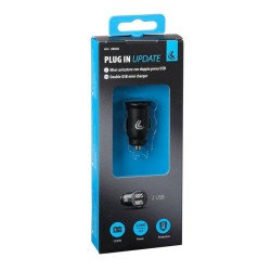 USB-laddare, 2x USB-port, 2100 mA, 12/24V (LAMPA PLUG IN UPDATE)