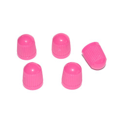 Rosa ventilhattar, tillverkade i plast, 5-pack