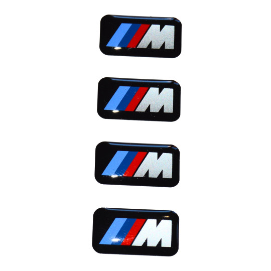 BMW M fälgemblem, BMW Original, 36 11 2 228 660 (4-pack)