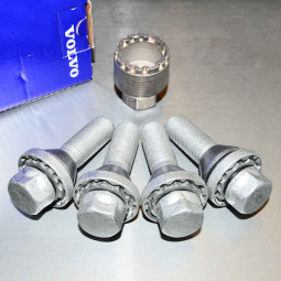 Låsbultar till Volvo, 4-pack (Volvo Original fälglås 31439226)