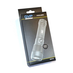 Kraftfull ficklampa 1200 lm, 20W Cree LED, laddbar (GVP Lights)