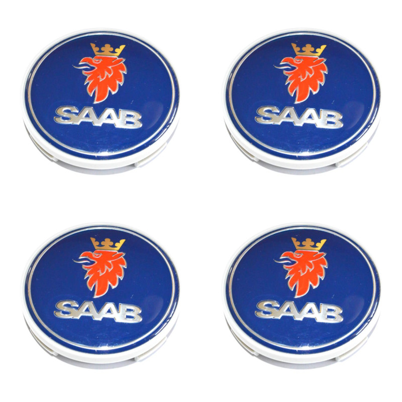 Saab Original Centrumkåpa 63 mm (4-pack, 12775052)