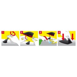 Hajfena Bilantenn Konvertering (Svart)