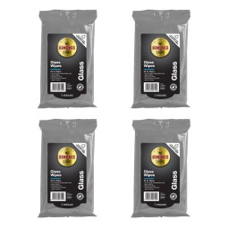 4-pack Simoniz XL Glasservetter / Glass Wipes (ECO-vänliga)