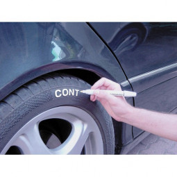 Däckpenna Vit Färg (Universal)