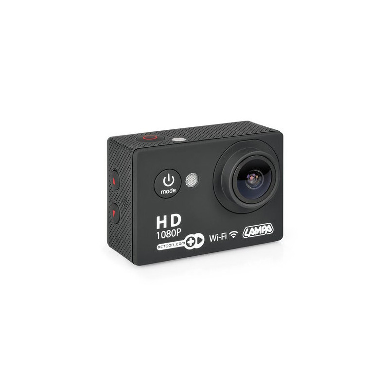 Actionkamera Plus 1080p Wi-Fi med tillbehör (Lampa Accessories)