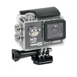 Actionkamera Plus 1080p Wi-Fi med tillbehör (Lampa Accessories)