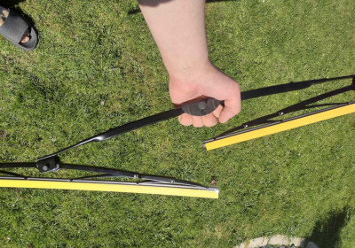 Ibland är torkarbladen riktigt långa - 1180 mm!