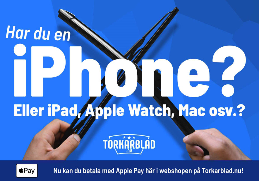 Betala med Apple Pay här i butiken